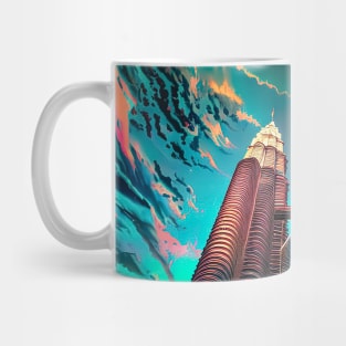 Malaysia, Petronas Twin Towers,cloud Mug